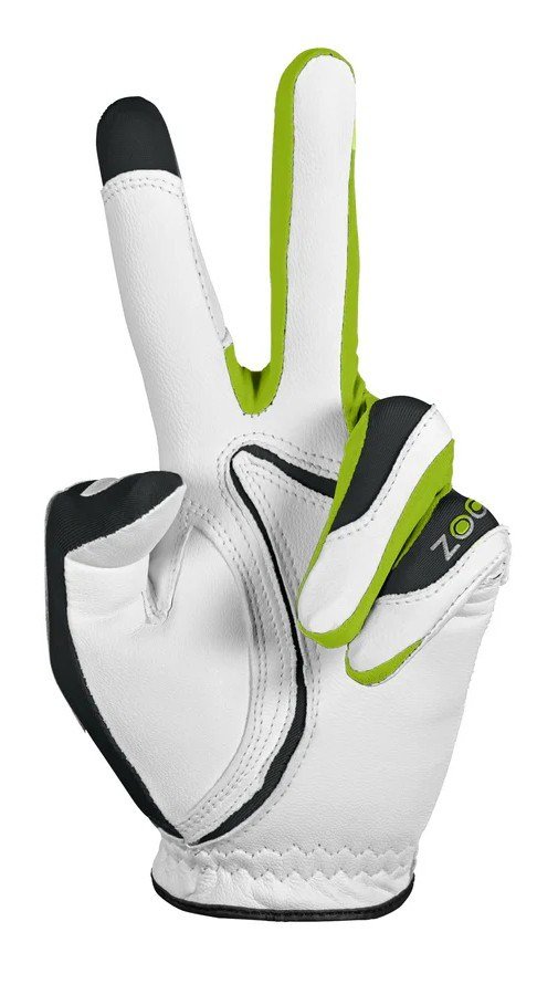 Zoom Zoom Tour dames golfhandschoen, wit/grijs