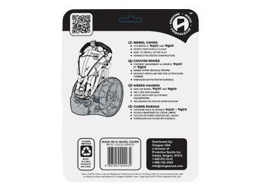 Clicgear Rovic RV1C/RV1S wielcover, zwart