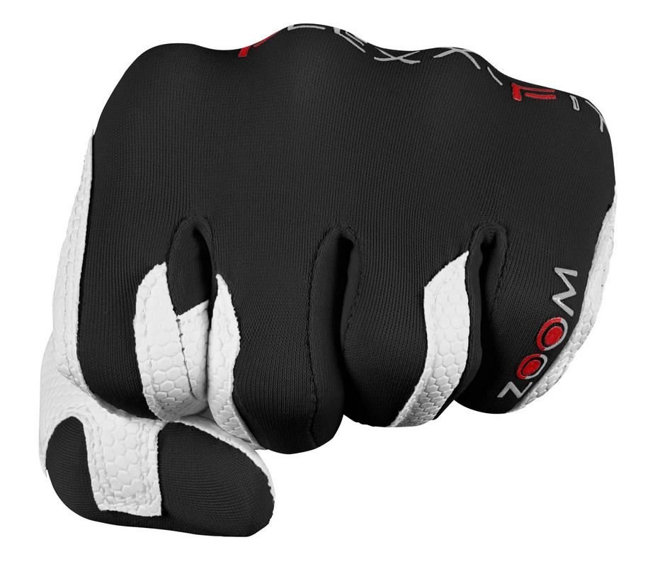 Zoom Zoom Weather dames golfhandschoen, wit/zwart/rood