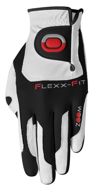 Zoom Zoom Weather dames golfhandschoen, wit/zwart/rood