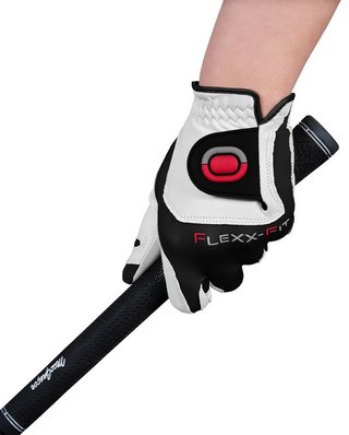 Zoom Zoom Tour heren golfhandschoen, wit/zwart/rood