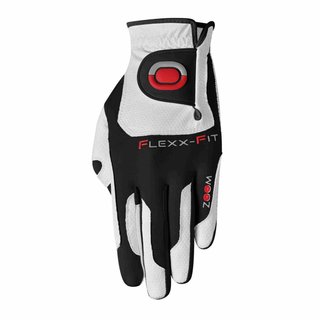 Zoom Zoom Weather heren golfhandschoen, wit/zwart/rood