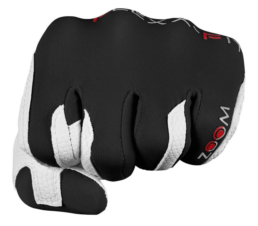 Zoom Zoom Weather heren golfhandschoen, wit/zwart/rood