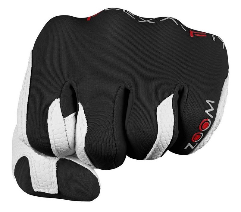 Zoom Zoom Weather heren golfhandschoen, wit/zwart/rood