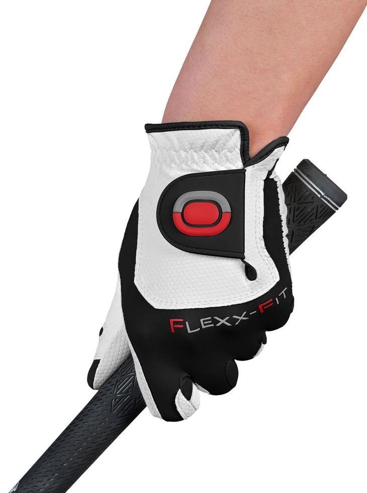 Zoom Zoom Weather heren golfhandschoen, wit/zwart/rood