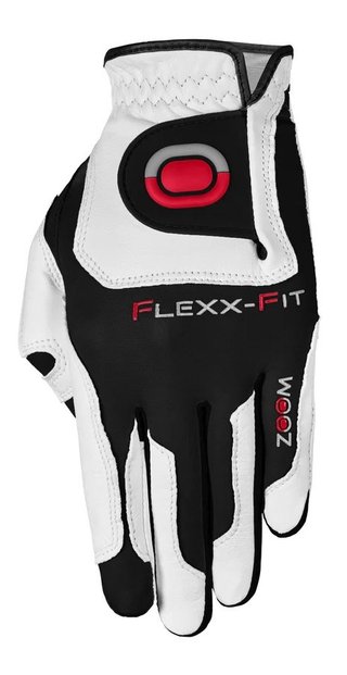 Zoom Zoom Grip dames golfhandschoen, wit/zwart/rood