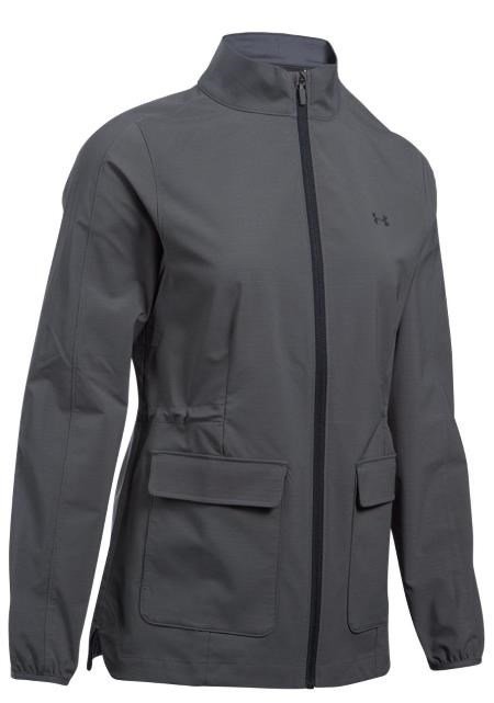 Under Armour Storm WindStrike dames jack, grijs/zwart