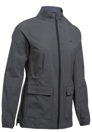 Under Armour Storm WindStrike dames jack, grijs/zwart