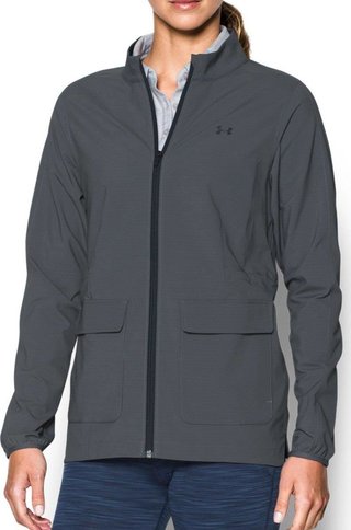 Under Armour Storm WindStrike dames jack, grijs/zwart