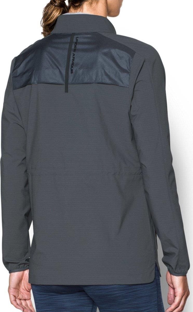 Under Armour Storm WindStrike dames jack, grijs/zwart