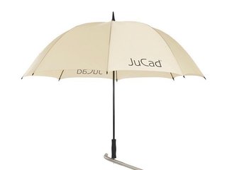 JuCad golfparaplu 68" met pin, beige