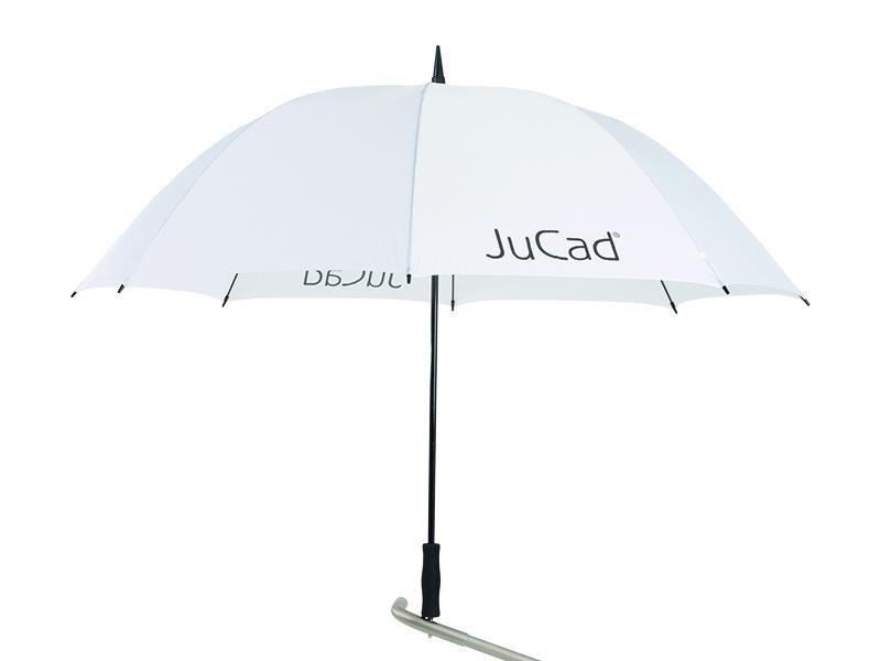 JuCad golfparaplu 68" met pin, wit