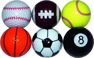 Longridge Sports golfballen, mix van kleuren