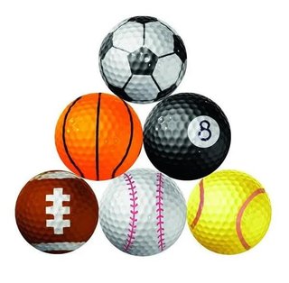 Longridge Sports golfballen, mix van kleuren