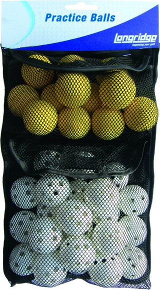 Longridge Practice Balls (32 balls) golfballen