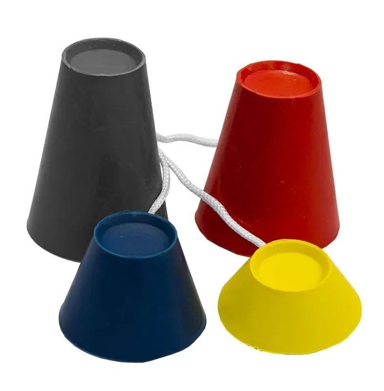 Longridge Jumbo Rubber Winter Tees, 4 stuks