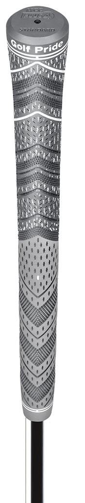 Golf Pride MultiCompound Cord Plus4 grip, Standard, grijs