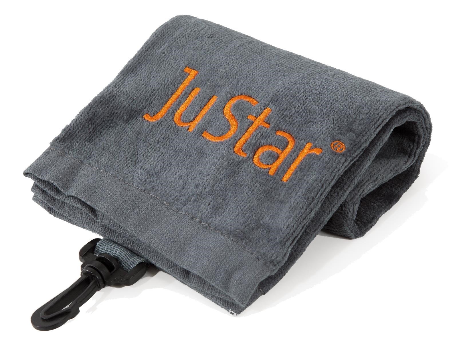 JuStar TriFold golfhanddoek, grijs