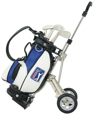 PGA Tour PGA Tour Desktop Golf Bag and Pen Set accessoire, meerdere kleuren
