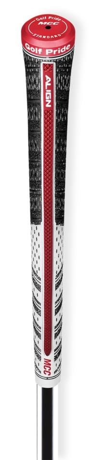 Golf Pride MCC Align grip, Standard, wit/rood/zwart