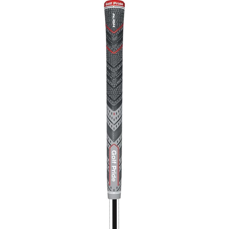 Golf Pride MultiCompound Plus4 ALIGN grip, grijs, STANDARD