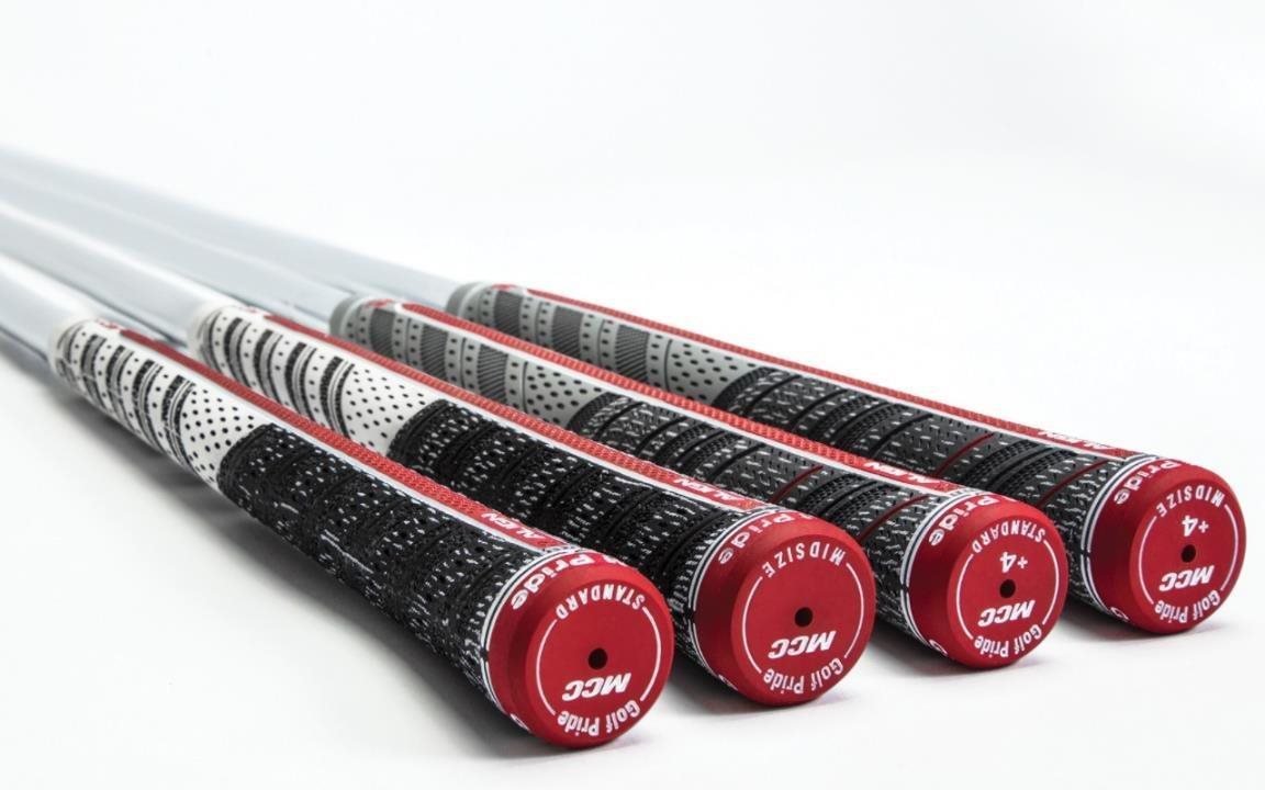 Golf Pride MCC Plus4 ALIGN grip, MIDSIZE, grijs