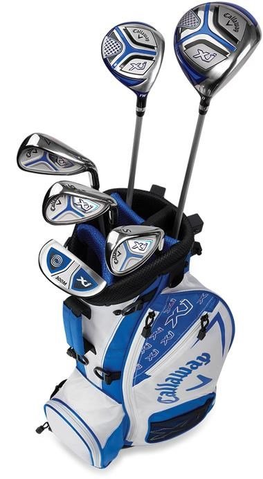 Callaway XJ2 White junior golfset, grafiet