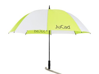 JuCad JuCad golf paraplu 68" met pin, wit/groen