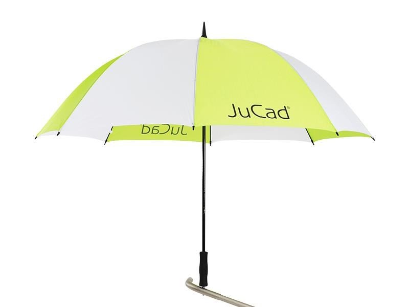 JuCad JuCad golf paraplu 68" met pin, wit/groen