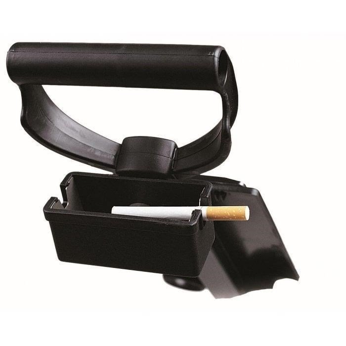 Big Max Ashtray Quick Lock (QL) trolley accessory, zwart