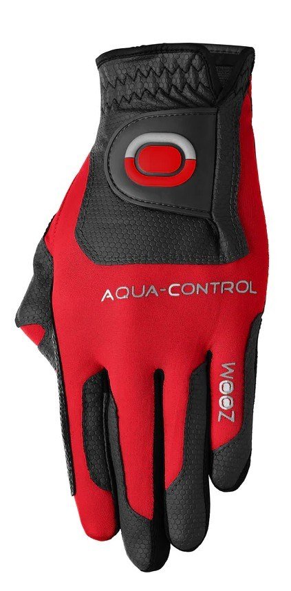 Zoom Zoom Aqua Control heren golfhandschoen, rood