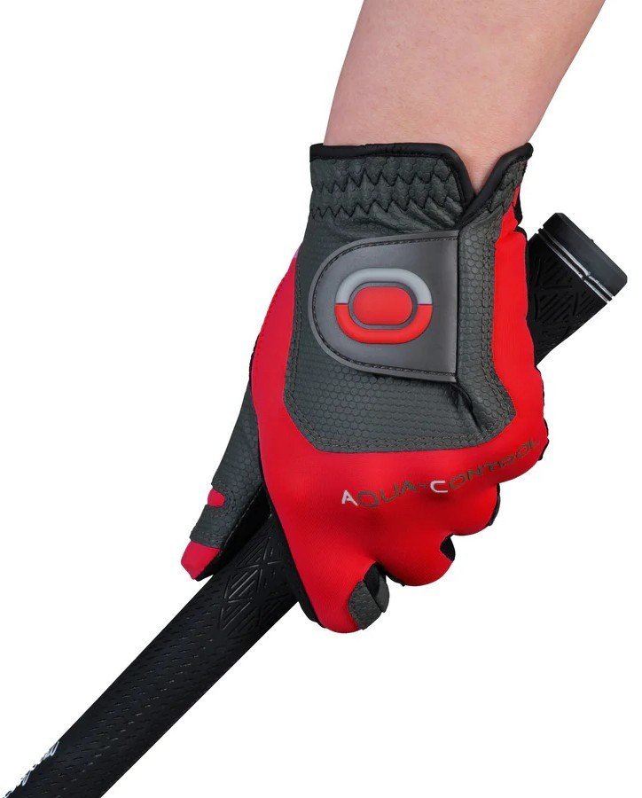 Zoom Zoom Aqua Control heren golfhandschoen, rood