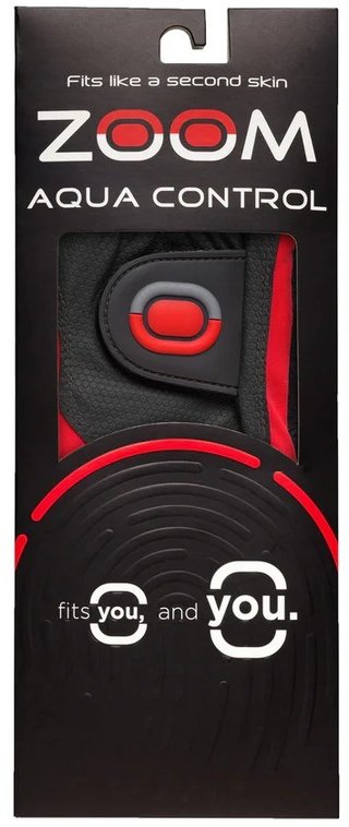 Zoom Zoom Aqua Control heren golfhandschoen, rood