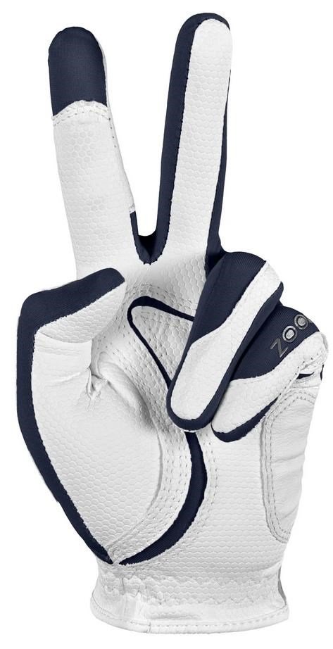 Zoom Zoom Weather dames golfhandschoen, wit/marine