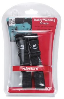Masters Trolley Webbing Straps trolleyriem, zwart