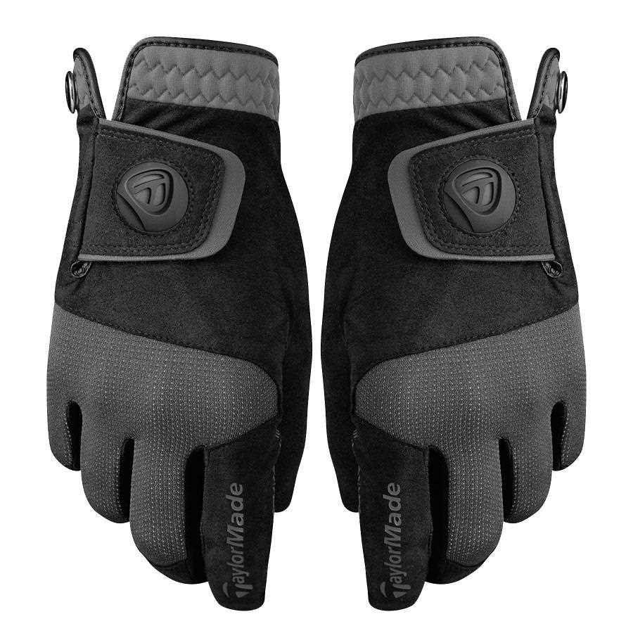 TaylorMade Rain Control heren golfhandschoenen (1 paar), zwart