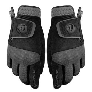 TaylorMade Rain Control heren golfhandschoenen (1 paar), zwart