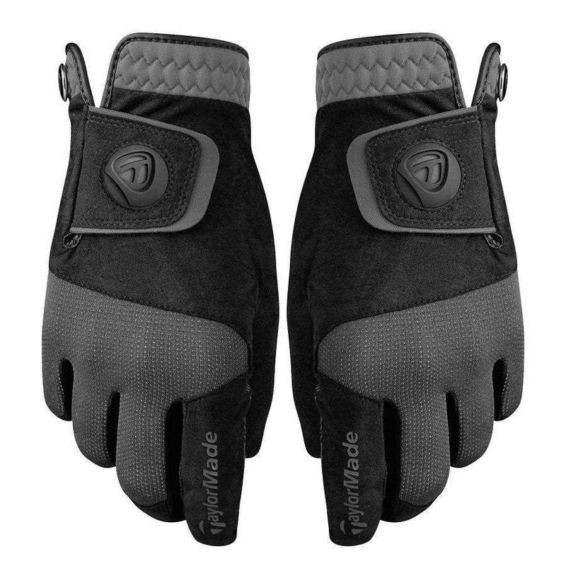 TaylorMade Rain Control heren golfhandschoenen (1 paar), zwart