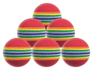 Longridge Multi-Coloured Foam golfballen