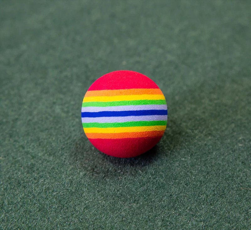 Longridge Multi-Coloured Foam golfballen