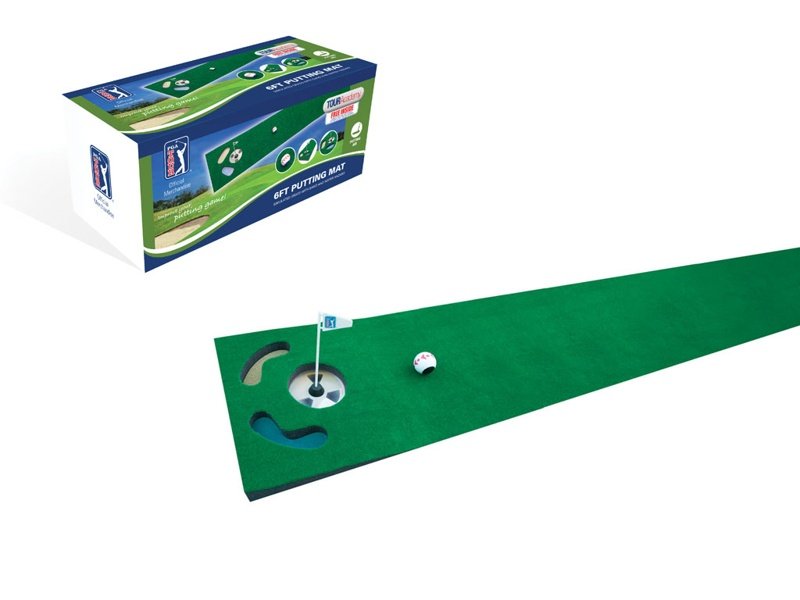 PGA Tour 6ft Putting Mat en Guideball