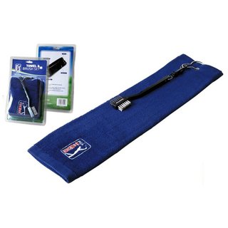 PGA Tour Golf Towel and Club Brush Set, donkerblauw