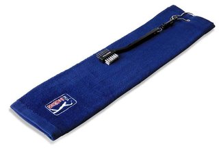 PGA Tour Golf Towel and Club Brush Set, donkerblauw