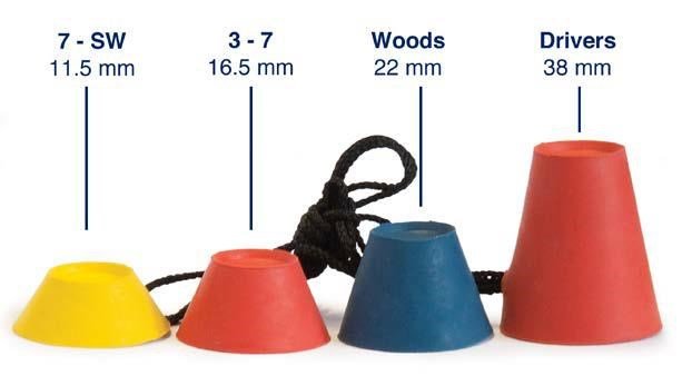 PGA Tour Winter Tees golftees (4 stuks)