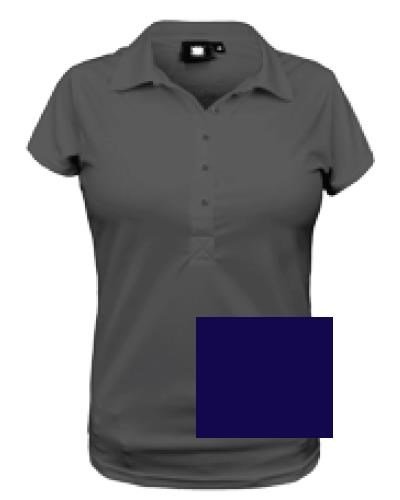 Tony Trevis dames polo, donkerblauw