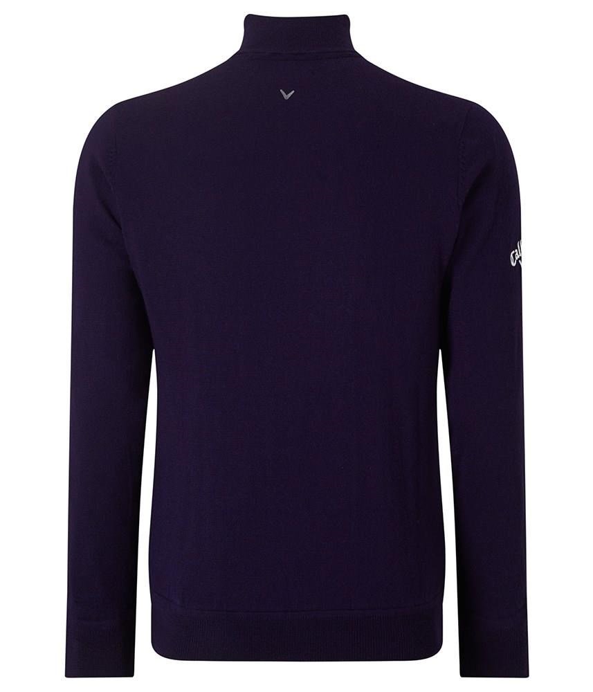 Callaway Windstopper 1/4 Zipped heren sweater, peacoat
