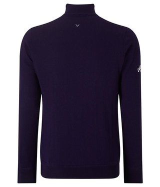 Callaway Windstopper 1/4 Zipped heren sweater, peacoat