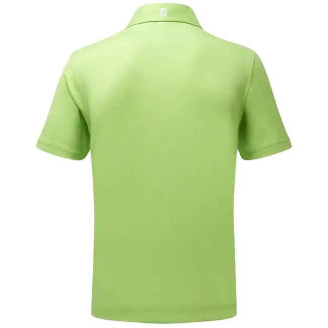 FootJoy Stretch Pique Solid heren polo, lime