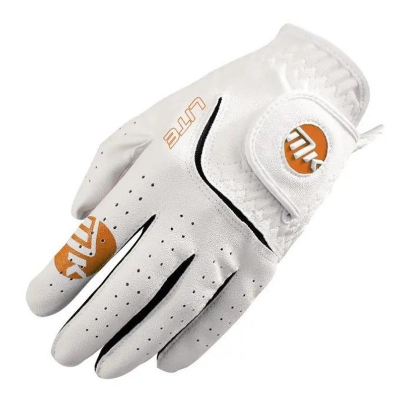 MKids MKids All Weather junior golfhandschoen, wit/limoengroen
