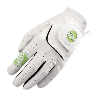 MKids MKids All Weather junior golfhandschoen, wit/limoengroen